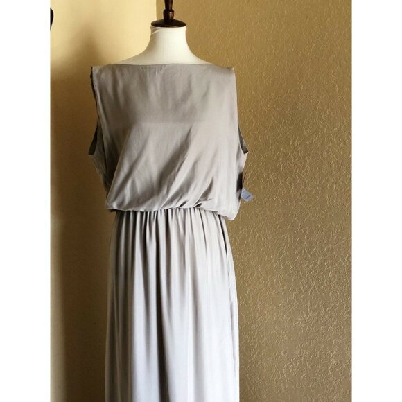 NATALIE DEAYALA Drape Back Silk Column Gown XXL - Picture 10 of 10